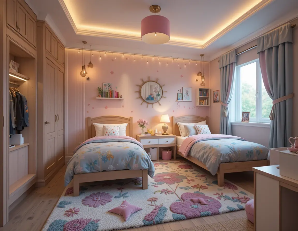 a shared kids bedroom idea