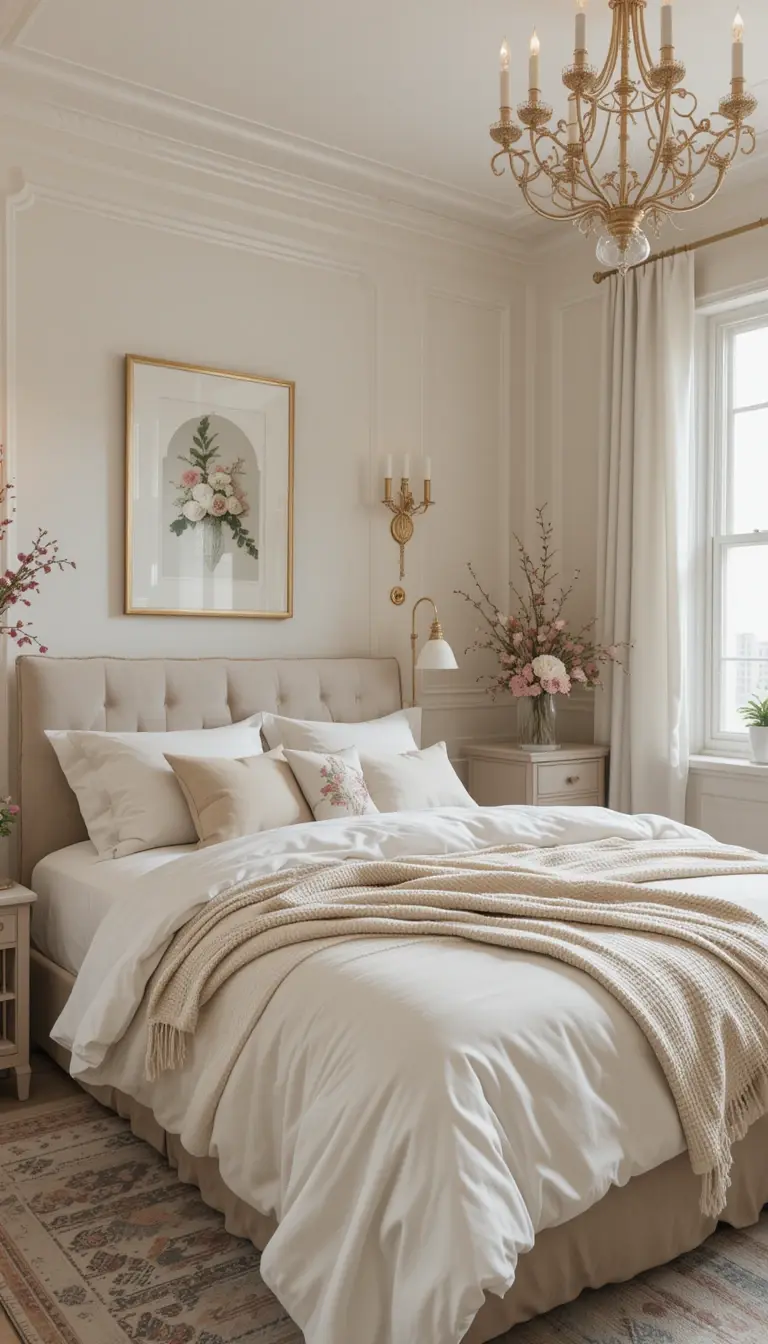 a teenage bedroom with a queen size bed